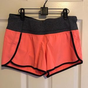 Lululemon Run Times Speed Short Grapefruit Sunset